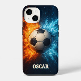 Personalised Sports/Soccer iPhone 14 Case Hülle