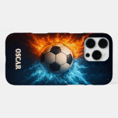 Personalised Sports/Soccer iPhone 16 Pro Max Case Hülle (Rückseite (Horizontal))