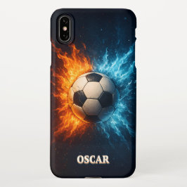 Personalised Sports/Soccer iPhone XS Max Case Hülle