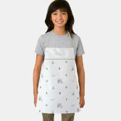 Personalised Spring Mice On A Bike Pattern Apron Schürze (Insitu)