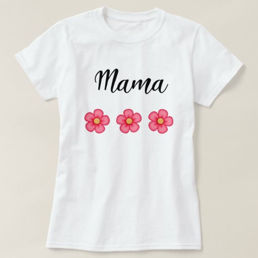 Personalised T-shirt for Mother's Day in pairs (Design vorne)