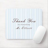Personalised Thank You Teacher Mouse Pad Bluebell Mousepad (Mit Mouse)