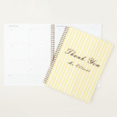 Personalised Thank You Teacher Notebook Planer (Anzeige)