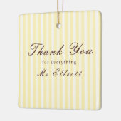 Personalised Thank You Teacher Ornament Buttercup (Links)
