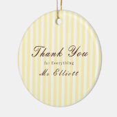 Personalised Thank You Teacher Ornament Buttercup (Links)