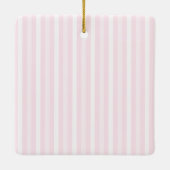 Personalised Thank You Teacher Ornament Pink Mist (Rückseite)