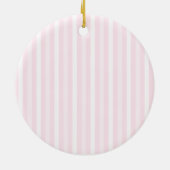 Personalised Thank You Teacher Ornament Pink Mist (Hinten)