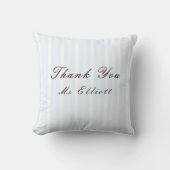 Personalised Thank You Teacher Throw Cushion  Kissen (Vorderseite)