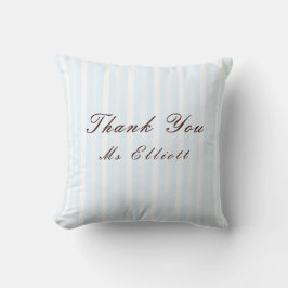 Personalised Thank You Teacher Throw Cushion Kissen