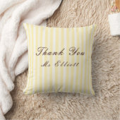 Personalised Thank You Teacher Throw Cushion Kissen (Decke)