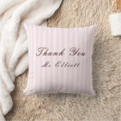 Personalised Thank You Teacher Throw Cushion Kissen (Decke)