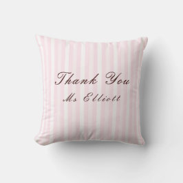 Personalised Thank You Teacher Throw Cushion Kissen