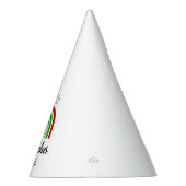 Personalised World's Best Teacher Partyhütchen (Rechts)