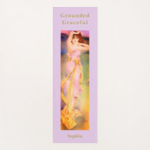 Personalised Yoga Mat | Grounded Graceful Goddess 