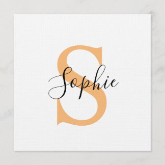 Personalised Your Name, Custom Name, Birthday Gift Einladung