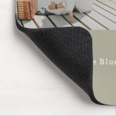 Personalised Your Own Photo And Text Mouse Pad. Mousepad (Ecke)
