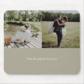 Personalised Your Own Photo And Text Mouse Pad. Mousepad (Vorne)