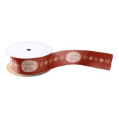 Personalises  Christmas Luxury Pattern  Satinband (Spule)