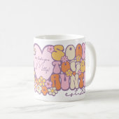 Personalisierbar bald zu Tante, Est. Tasse 2025 (VorderseiteRechts)