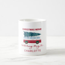 Personalisierbar- Christmas Movie Mug Watching