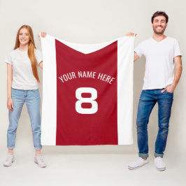 Personalisierbar Fleecedecke