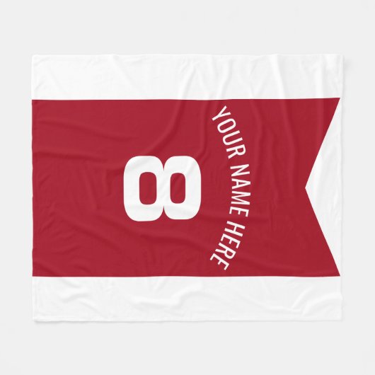 Personalisierbar Fleecedecke (Vorderseite (Horizontal))