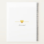 Personalisierbar Foto Hochzeit Planer (Rückseite)