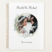 Personalisierbar Foto Hochzeit Planer (Vorderseite)