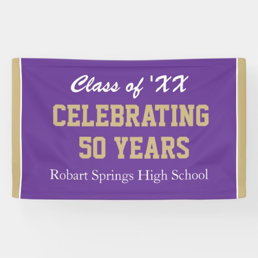 Personalisierbar! Jährliche Feier Wiedersehen-Bann Banner (Horizontal)