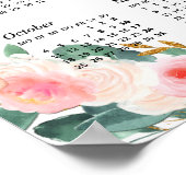 Personalisierbar Kalender 2021 Poster (Ecke)