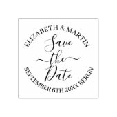 Personalisierbar Logo schlicht Gummistempel (Prägung)