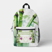 personalisierbar, Sporttasche, Club, Arbeit, Schul Bedruckter Rucksack (Vorderseite)