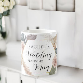 Personalisierbar- Wedding-Planning-Mug Kaffeetasse