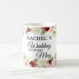 Personalisierbar- Wedding-Planning-Mug Kaffeetasse