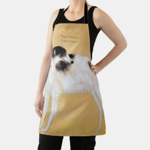 Personalisierbare asiatische Borzoi-Pflege-Schürze Schürze