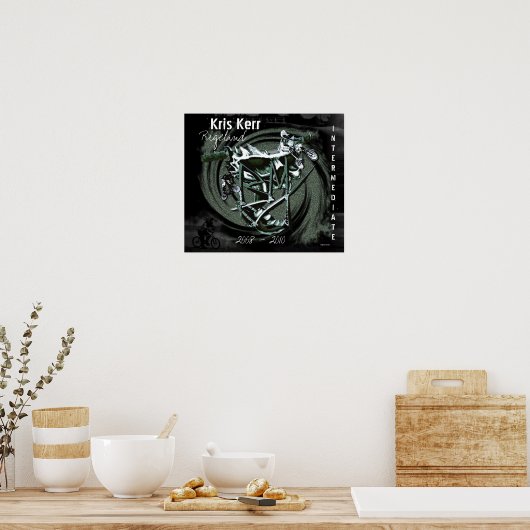 Personalisierbare BMX1c Poster (Küche)