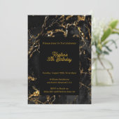 Personalisierbare Einladung zum Geburtstag (Stehend Vorderseite)