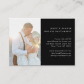 Personalisierbare Foto Visitenkarte (Vorderseite)