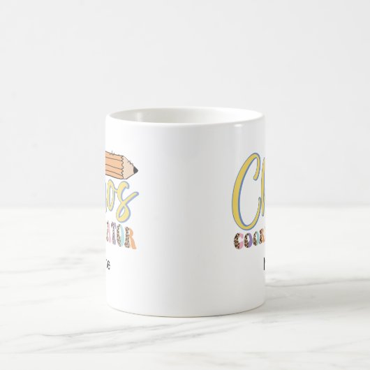 Personalisierbare Funny Teacher Coffee Tasse (Mittel)