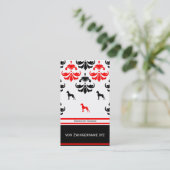 personalisierbare Great Dane Karten (Stehend Vorderseite)