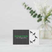 personalisierbare Great Dane Karten (Stehend Vorderseite)