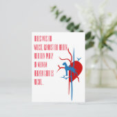 personalisierbare Great Dane Karten (Stehend Vorderseite)