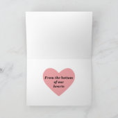 Personalisierbare humorvolle Krankenschwestern Dan Dankeskarte (Innenseite)