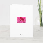 Personalisierbare Karte zum 20. Geburtstag (Rückseite)