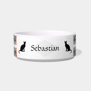 Personalisierbare Katzenfutterschale Napf