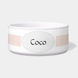 Personalisierbare Keramik Napf