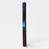 personalisierbare musikalische Note blau Case-Mate iPhone Hülle (Hinten/Links)