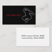 Personalisierbare Ninja Visitenkarte (Vorne/Hinten)