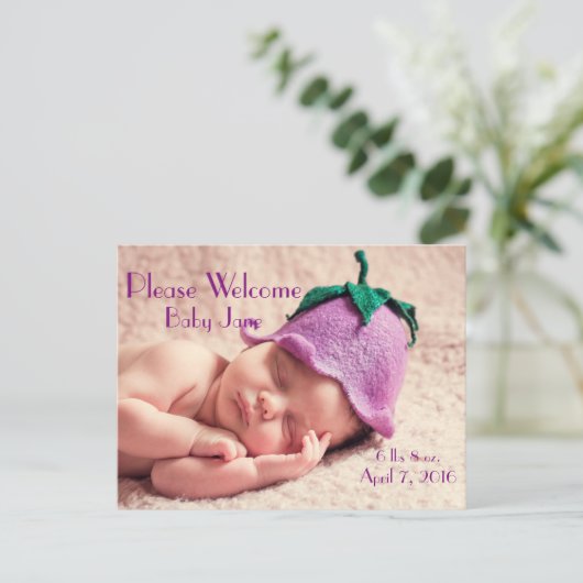 Personalisierbare Postkarte - HAMbyWG (Stehend Vorderseite)