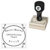 Personalisierbare Rumber-Briefmarke Gummistempel (Stempel)